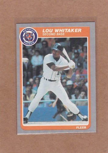 1985 fleer baseball lou - fleer,