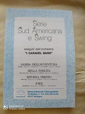 I CARAVEL BAND - SERIE SUD AMERICANA E SWING - 4 SPARTITI (1989) - ED. SOSAID