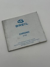 breil chrono 8162 istruzioni libretto booklet