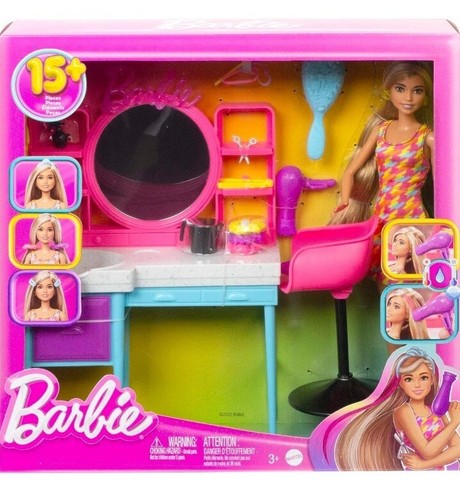 Barbie bambola parrucchiere - e,