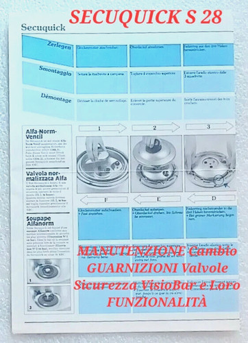 Istruzioni secuquick amc 28 - amc,