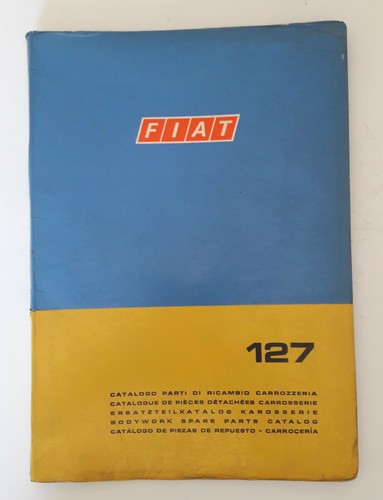 Fiat 127 catalogo parti - fiat,