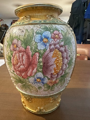 Vaso gialletti deruta ceramica - vaso,