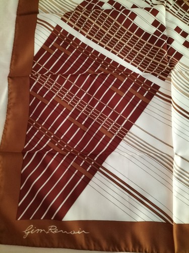 Foulard vintage gim renoir - foulard,
