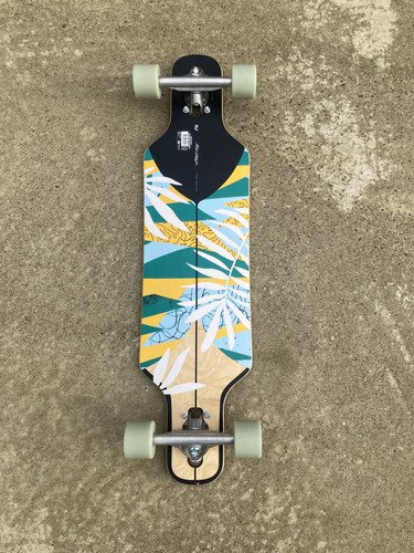 Skateboard longboard mini drop - skateboard,