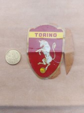 TORINO SCUDETTO DA BICI ANNI '60 ORIGINALE CON VELINA (4070)