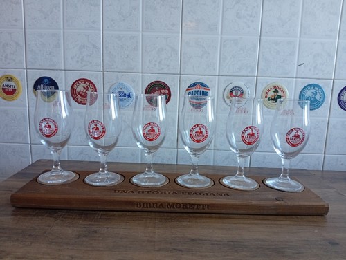 Calici birra moretti - moretti, set
