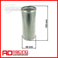 Tubo in alluminio bordato esterno 60 mm L-150 collegamenti manicotto intercooler