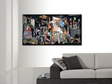 GUERNICA Quadro su Tela Pablo Picasso Arte Design Arredo Misure Varie