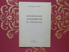 Mario Mirabella Roberti Testimonianze altomedievali di Sirmione Lago di Garda Bs
