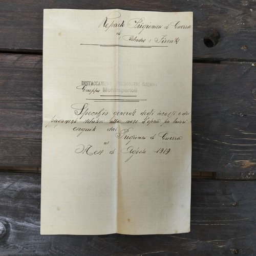 Prigionieri guerra 1919 - di,