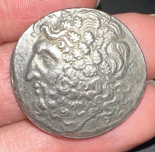 Moneta greca antica - zeus, non