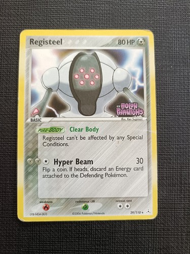 Pokemon registeel stamped - pokemon, ex