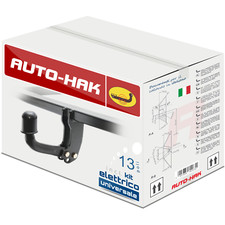 Gancio di traino fisso per Fiat Ducato L1 L2 L3 2014-2021 + kit el. 13-poli