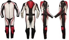 Tuta per moto da pista in vera