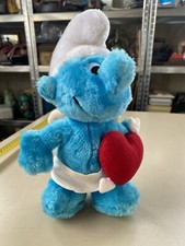 PUFFO CUPIDO Pupazzo Peluche Puffi Vintage Made in Korea 25 cm