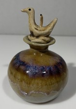 Vintage Flat Earth Pottery