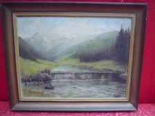 Bellissimo, Vecchio Dipinto Di