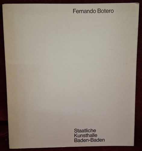 Catalogo fernando botero - fernando,