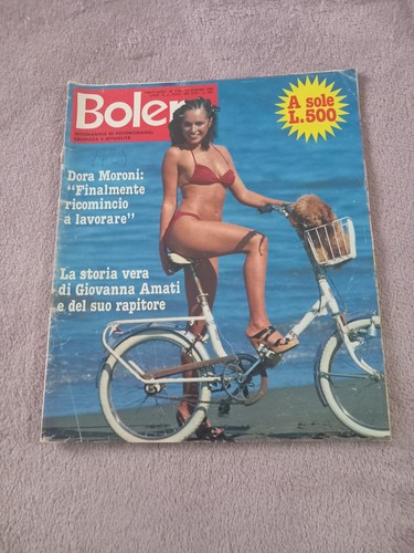 Bolero settimanale dora - settimanale, moroni