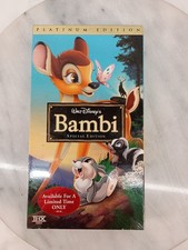 Walt Disney Bambi (VHS, 2005)
