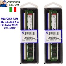 Kingston 8GB (4GB x 2)