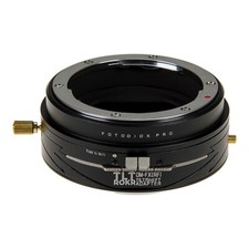 Fotodiox Pro TLT ROKR-Tilt/Shift adattatore obiettivo Olympus Zuiko OM su Fujifilm FujiX