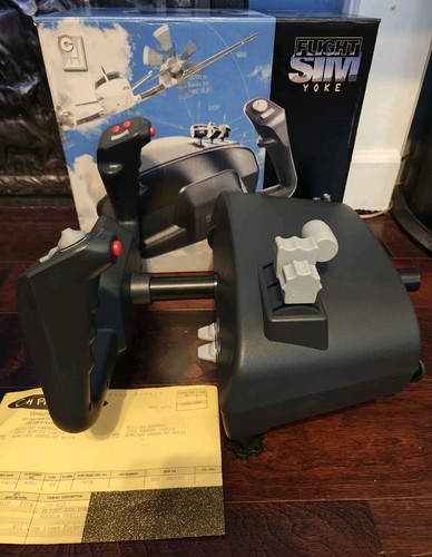 Products flight sim yoke - sim,