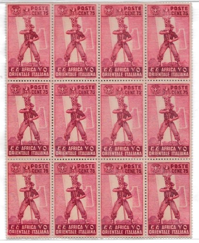 Africa orientale italiana 1938 - italiana,