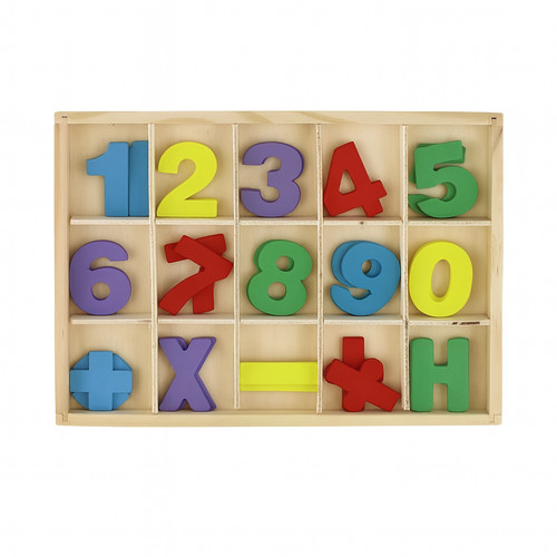 Gioco educativo legno - gioco, numeri