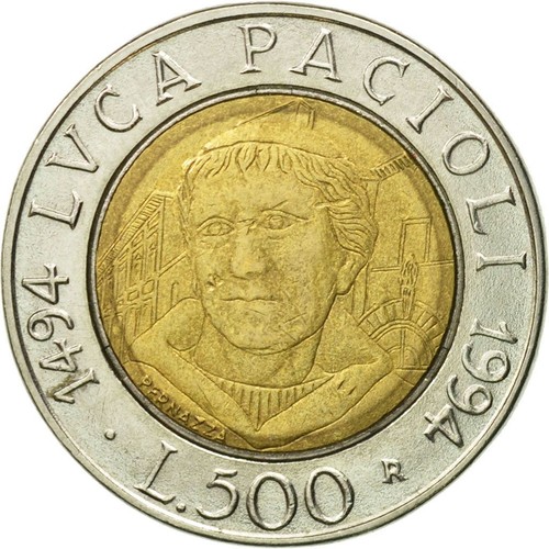 Italy 500 lire - coin, |