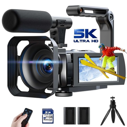 Videocamera touchscreen 5k - touchscreen, 3.0