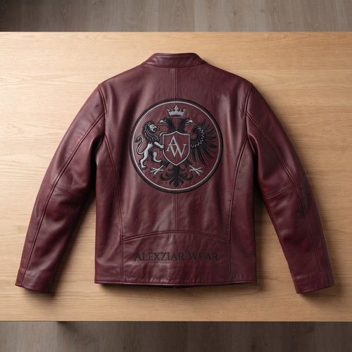 Giacca moto pelle fatta - giacca, a