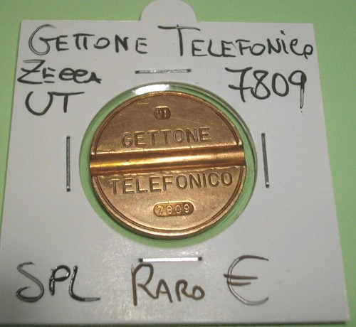 Gettone telefonico sip - telefonico,