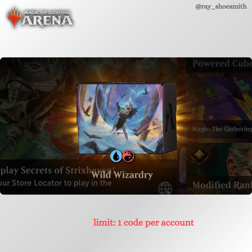 Magic arena code wild - magic, 1x