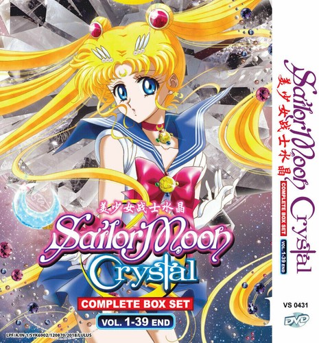 Dvd anime sailor - moon, crystal