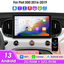 For 2016-2019 FIAT 500 GPS