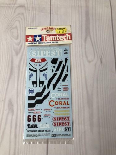 Adesivo vintage tamiya 24 - adesivo, 1/24