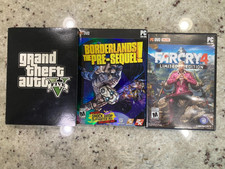 PC DVD Game Lot (GTA 5