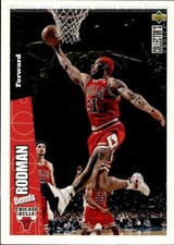 card NBA # 22 Dennis Rodman Upper Deck 1996