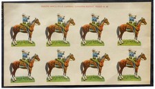 Soldatini di carta: Caporale Cavalleria Federale Nordista