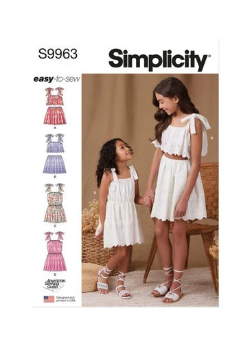 Simplicity 9963 top - simplicity, gonne