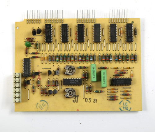 Scheda originale studer - scheda,