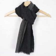 Sciarpa Calvin Klein nera e grigia 180x22 unisex