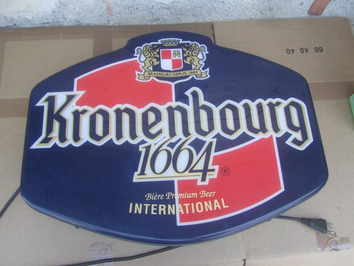 Kronenbourg 1664 beer - beer, insegna