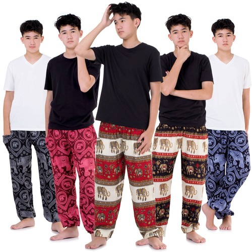 Thai pants elephant harem - thai, pants: