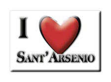 Calamita Sant'Arsenio (SA) - Campania Magnete Da Frigo Souvenir Italia Regalo