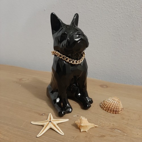 Statua scultura bulldog - statua,