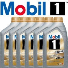MOBIL 1 FS 0W40 DIESEL BENZINA SINTETICO A3/B3 A3/B4 VW OLIO MOTORE 6 LITRI