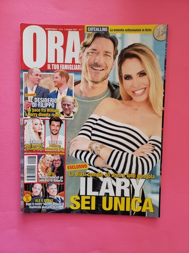 Ora 2021 ilary blasi vera - ora,